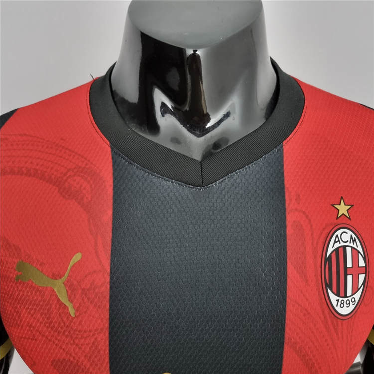 Cheap AC Milan 22/23 Red Soccer Jersey Football Shirt (Player Version) - Click Image to Close